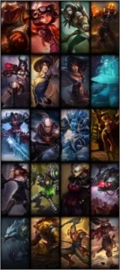 Conta LVL 30 UNRANKED - 42 Champs e 20 Skins - League of Legends LOL