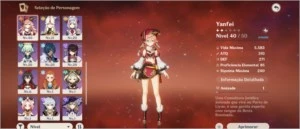 AR 51/ Server America 6 T5 e 2 armas - Genshin Impact