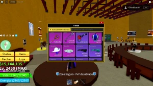 Conta blox fruits, lvl max 15M money, 64K frag, dough, CDK - Roblox