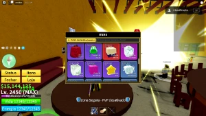 Conta blox fruits, lvl max 15M money, 64K frag, dough, CDK - Roblox