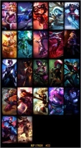 Conta de LOL Platina 4 - League of Legends