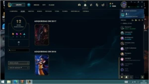 CONTA LOL LVL 94 CRIADA EM 2015 - League of Legends