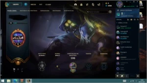 CONTA LOL LVL 94 CRIADA EM 2015 - League of Legends