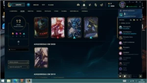 CONTA LOL LVL 94 CRIADA EM 2015 - League of Legends