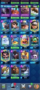 Conta Clash Royale Nível 10 (ex desafiante 2) 16 lendárias