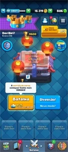 Conta Clash Royale Nível 10 (ex desafiante 2) 16 lendárias