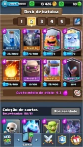 Conta Clash Royale Nível 11 barata