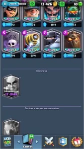 Conta Clash Royale Nível 11 barata