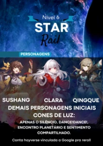 Conta Star Rail Clara 5* Servidor America - Outros