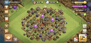 Conta Clash Of Clans CV 10 quase full