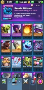 Clash Royale Nível 13 Várias cartas fulls 330k de ouro e etc