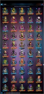 Conta MFS (Marvel strike Force) - Lvl 85 ally plat 3 - Outros