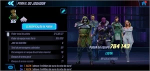 Conta MFS (Marvel strike Force) - Lvl 85 ally plat 3 - Outros