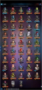 Conta MFS (Marvel strike Force) - Lvl 85 ally plat 3 - Outros