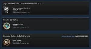 Conta Steam com varios jogos e csgo prime