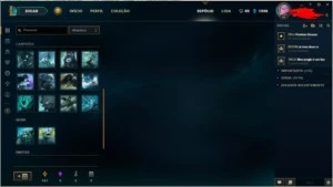 Conta LoL - Ouro 4 S7 Unranked S8 - League of Legends