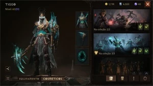 Conta Diablo Immortal Necromante 54 Paragon - Outros
