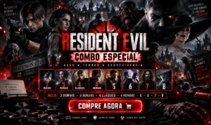 Combo Resident Evil (Toda franquia) - ATIVACAO NA SUA STEAM!