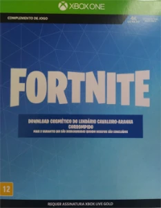 Skin Lendário Cavaleiro-Aranha corrompido + 2000 v-bucks - F - Fortnite