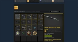 Conta csgo prime com 3 medalhas + jogos caros - Counter Strike