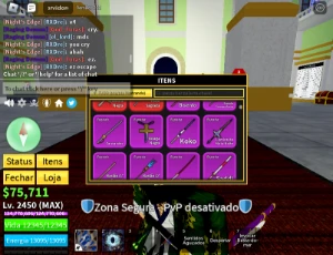 Conta De Blox Fruits Boa! (A Melhor Pra Começar A Caçar Boun - Roblox