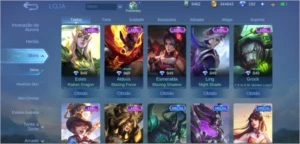 Conta móbile legends - Mobile Legends