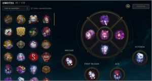 Vendo conta platina 2 Ex D4 - League of Legends LOL