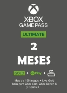 Xbox Game Pass Ultimate 2 meses (código digital) - Gift Cards
