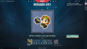Conta platina com passe atual - Valorant