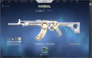 CONTA COM VANDAL ORIGEM - MMR DIAMANTE/PLATINA - Valorant