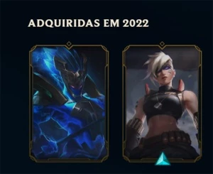 Conta plat3 28k EA com fragmentos - League of Legends LOL