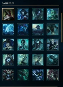 Conta plat3 28k EA com fragmentos - League of Legends LOL