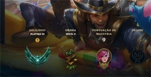 Conta plat3 28k EA com fragmentos - League of Legends LOL