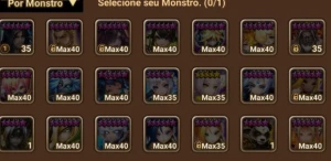 Conta Summoners War com Lúcifer e Onmyouji Dark