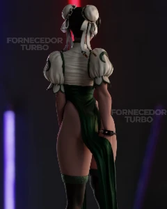 Chun-Li 3D - Arquivo STL para impressão 3D - Outros