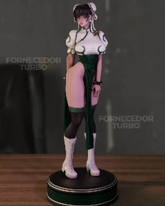 Chun-Li 3D - Arquivo STL para impressão 3D - Outros