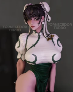 Chun-Li 3D - Arquivo STL para impressão 3D - Outros