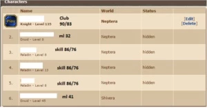 Vendo ek lvl 135 - Tibia