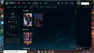 CONTA 79 SKINS, 129 CAMPEOES! - League of Legends LOL