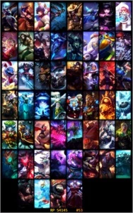 Conta com Muitas skins e champions - League of Legends LOL