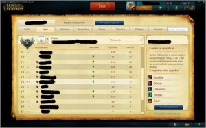Conta com Muitas skins e champions - League of Legends LOL