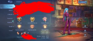 Conta Mobile Legends ex Glória Mítica