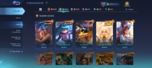 Conta Mobile Legends ex Glória Mítica