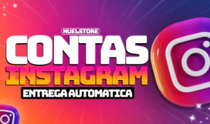 Contas Novas Com Selo & Email - Instagram