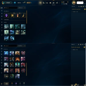 Conta LoL 2015 LVL 218 63 Skins 7 Vitoriosas E 140Champs - League of Legends