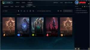 Conta League Of Legends- Muitas Skins+champs LOL