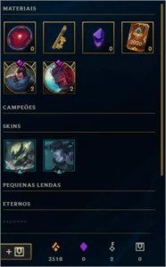 CONTA PLAT 2 - League of Legends LOL