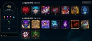 CONTA PLAT 2 - League of Legends LOL