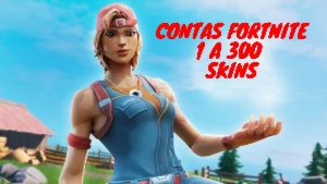 Conta Fortnite De 1 a 300 Skins Aleatórias 🔥