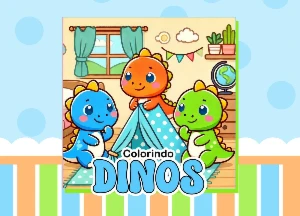 Arquivo Digital Livro de colorir Dino – PDF - eBooks